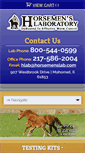 Mobile Screenshot of horsemenslab.com